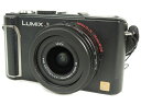 【中古】 Panasonic パナソニック LUMIX LX3 DMC-LX3-K デジタルカメラ コンデジ ブラック S2865174