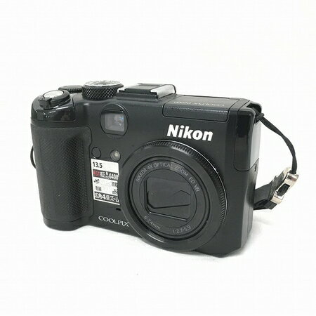 【中古】 Nikon COOLPIX P6000 デジカメ デジタル カメラ ブラック コンデジ ニコン W3723001