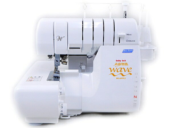 【中古】JUKI baby lock 糸取り物語 Wave Jet BL69WJ ロック ミシン N1832526のサムネイル