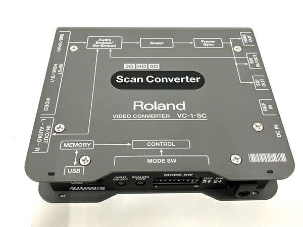 未使用 【中古】 【動作保証】 Roland ローランド VC-1-SC スキャンコンバーター 業務用 映像機材 B8583418