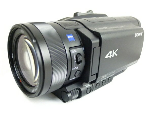 美品 【中古】 SONY Handycam FDR-AX700 ハンディカム デジタル 4K ビデオ カメラ レコーダー 17年製 N3227070