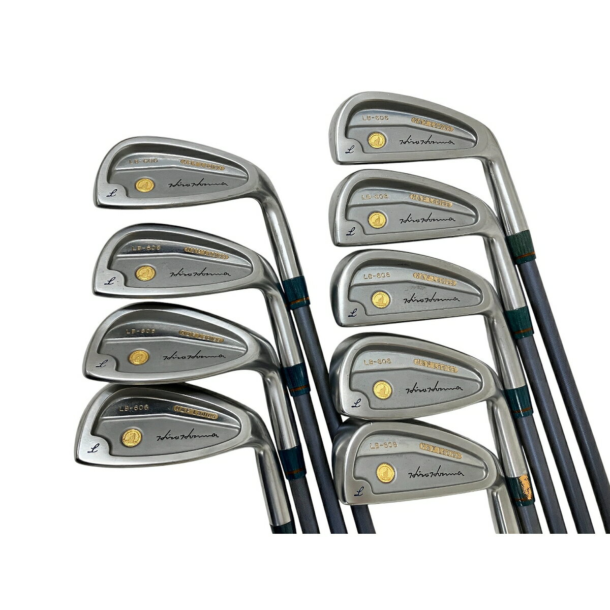 【中古】 HONMA LB-606 レディース アイアン 4-11 S 9本セット ゴルフ クラブ ホンマ 中古 O10608696