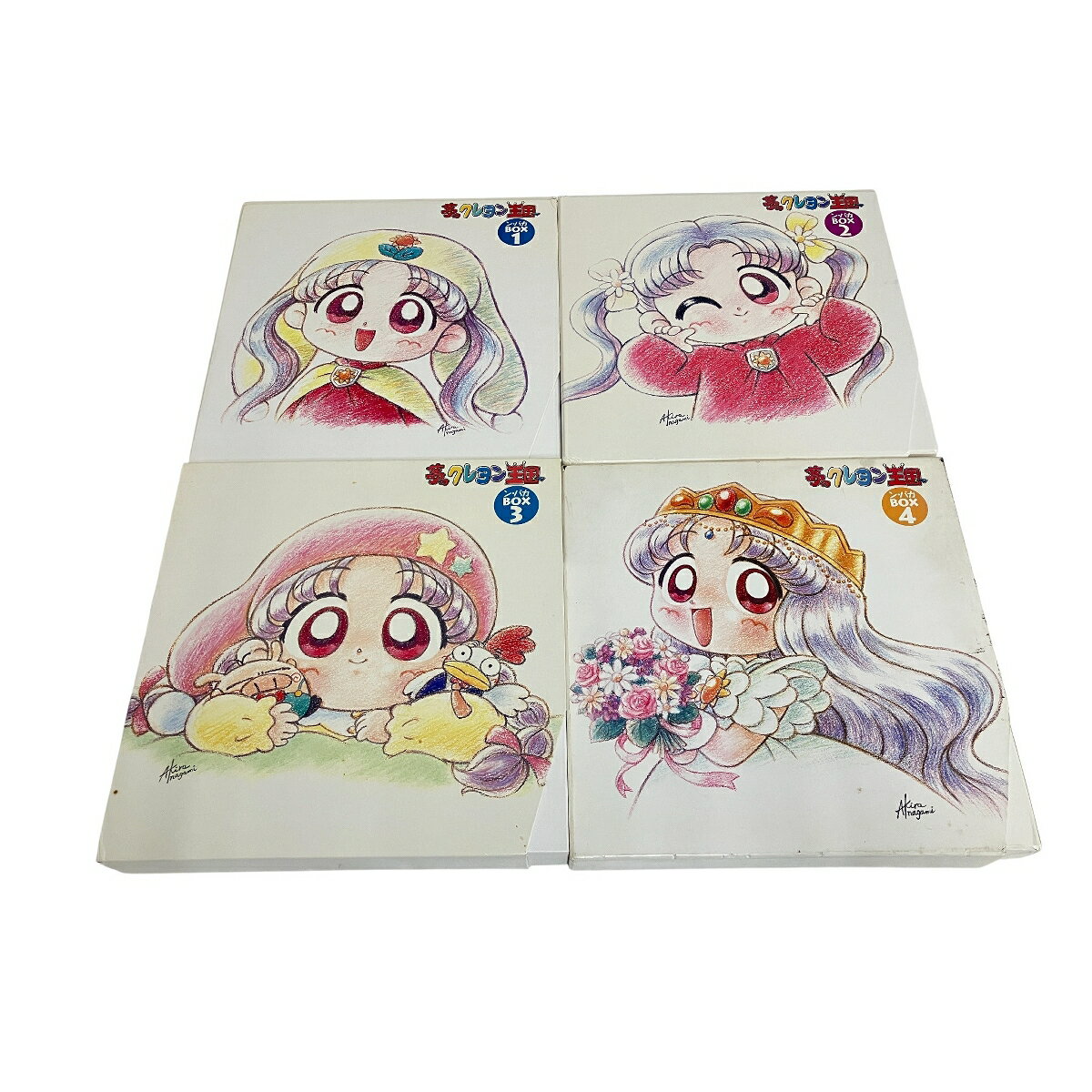 【中古】 夢のクレヨン王国 ン・パカBOX 1 2 3 4 セット レーザーディスク LD アニメ O10596656