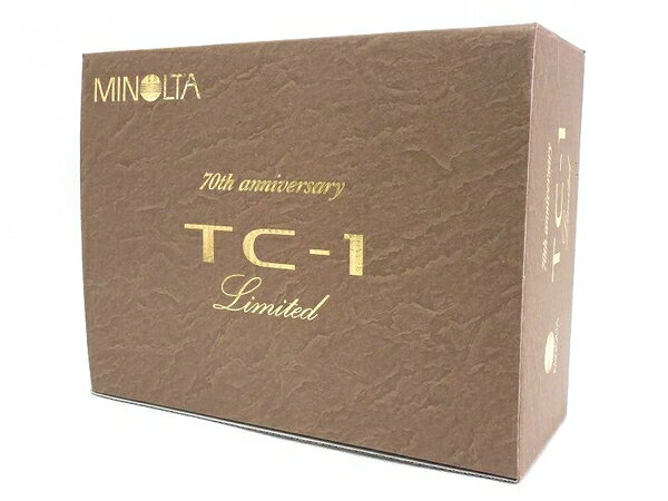 未使用【中古】ミノルタ TC-1 Limited 70th Anniversary カメラ・光学機器 コンパクトカメラ コニカミノルタ T1936602
