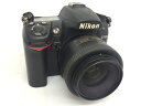 【中古】 Nikon D7000 デジタル 一眼レフ カメラ ボディ AF-S NIKKOR 35mm 1:1.8 G レンズ付 ニコン カメラ 中古 G8392350