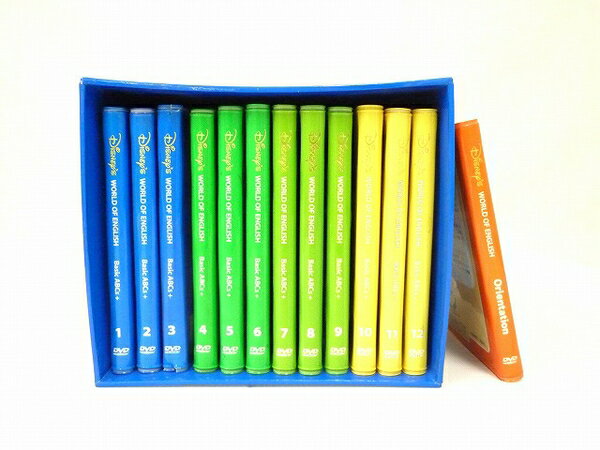 【中古】 DWE ストレートプレイ DVD セット ディズニー 英語 システム ワールド ファミリー 英語教材 2002~04年頃 O3132377のサムネイル