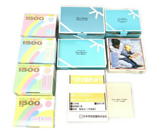 【中古】 たのしい絵カード1500-5ヶ国語 家庭保育園 ことば フラッシュカード 中古 S5779579のサムネイル