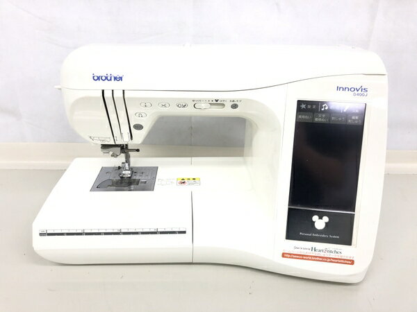 【中古】 ブラザー brother innovis D400J ディズニー 刺繍 刺しゅう コンピューターミシン ミシン K4696307のサムネイル