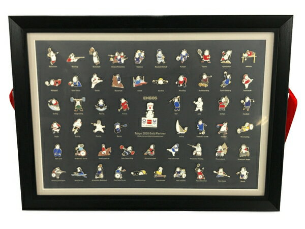 未使用 【中古】 ENEOS エネゴリくん 競技ピンバッジセット 東京2020オリンピック パラリンピック記念 N6413138のサムネイル