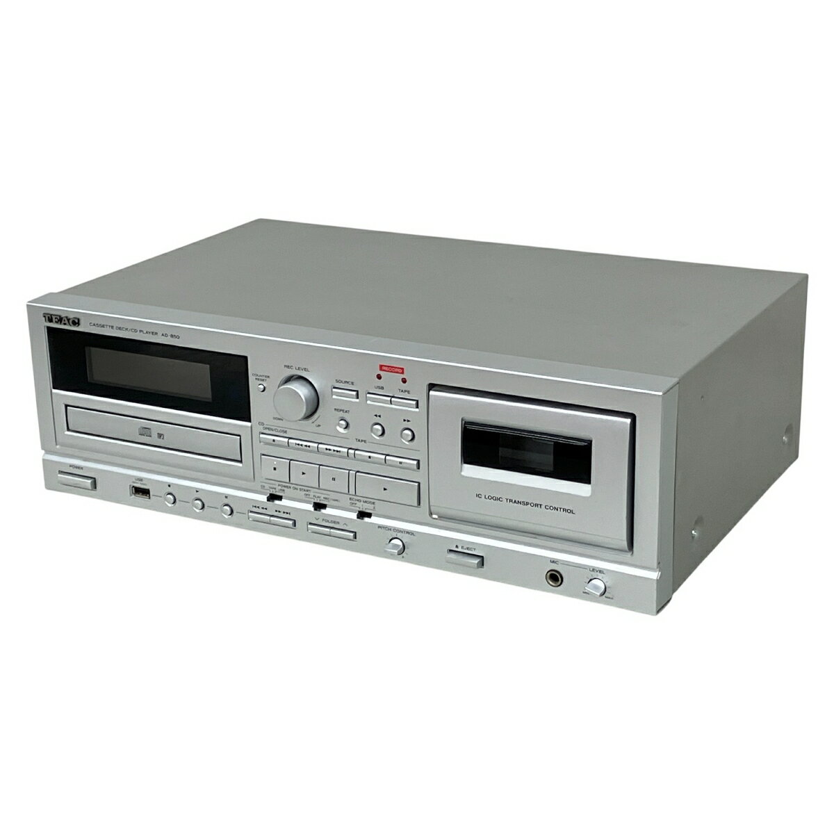 【中古】 TEAC AD-850 ティアック CDプレーヤー カセットデッキ 2018年製 オーディオ 中古 K10671296