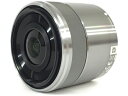 【中古】 SONY ソニー E 30mm F3.5 Macro SEL30M35 カメラレンズ 単焦点 マクロ シルバー N3918475