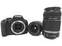 【中古】 Canon キヤノン EOS Kiss X3 ダブルズームキット KISSX3-WKIT デジタル 一眼レフ カメラ F2336265