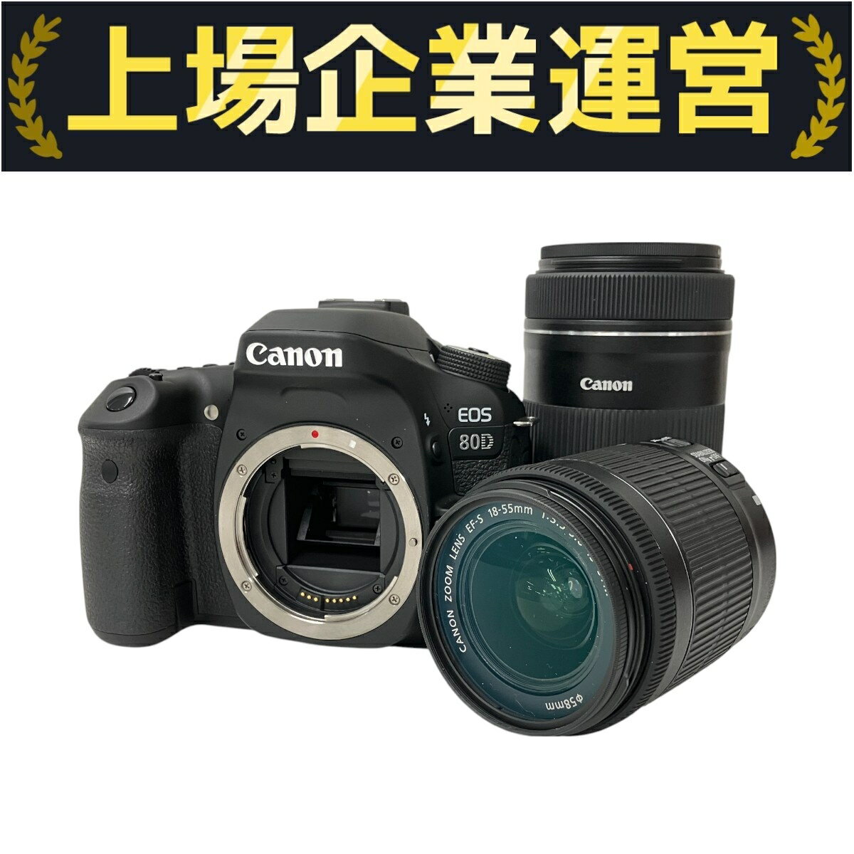 EOS 80D ダブルズームキット Canon キャノン デジタル一眼 EOS 80D