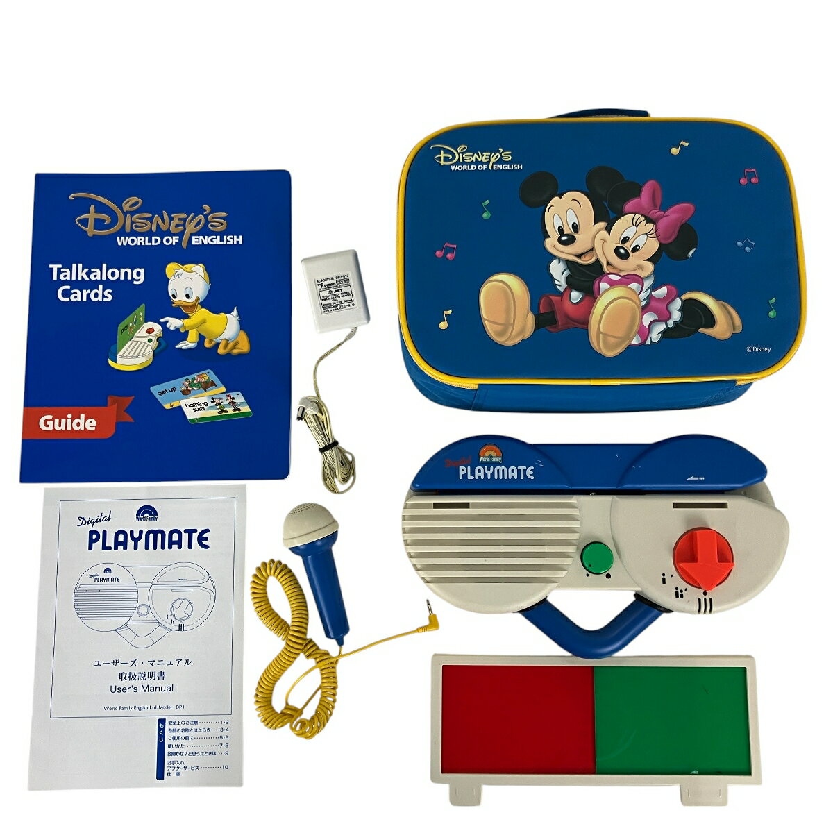 【中古】 DWE ディズニーワールドオブイングリッシュ トークアロング 2014年頃 教材 Y10087317