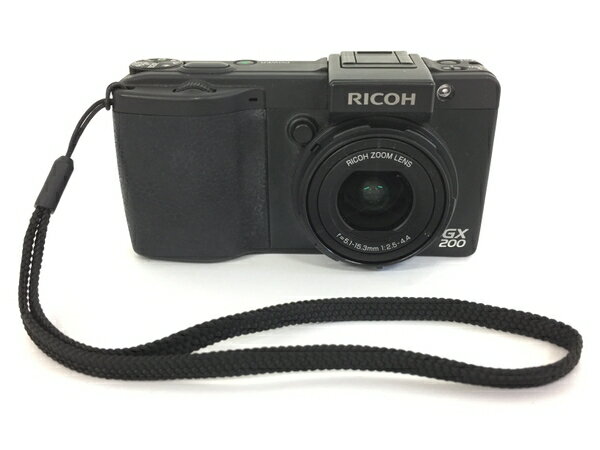 【中古】 RICOH GX200 ブラック デジタルカメラ T3133824