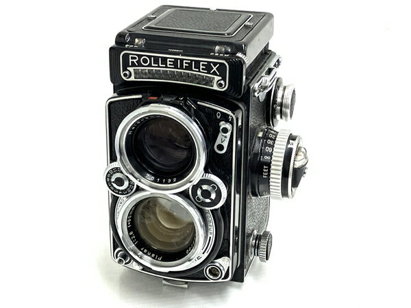 【中古】Rollei ローライフレックス 2.8E 二眼レフカメラ レザーケース付き ストラップ付き カメラ 中古 T8475102
