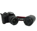 【中古】 Canon EOS Kiss X3 ダブル ズーム キット キヤノン 18-55 55-250 デジタル カメラ W3417494
