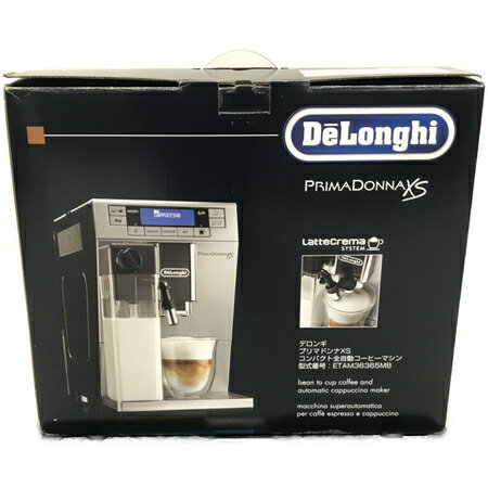 未使用 【中古】 Delonghi ETAM36365MB プリマドンナXS PRIMADONNA XS コーヒー エスプレッソマシン N6123197