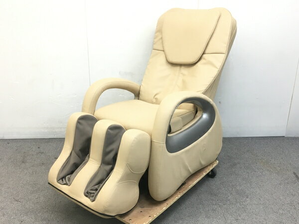 【中古】スライヴ CHD-8500 マッサージチェア 家庭用 ベージュ 【大型】 O2124622