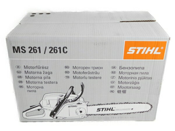 未使用 【中古】 STIHL MS261 エンジン チェーンソー 強力 軽量 電動工具 N3638114のサムネイル