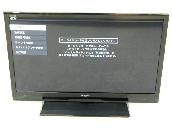 【中古】SHARP シャープ AQUOS LC-32H10 液晶テレビ 32型【大型】 Y2299211