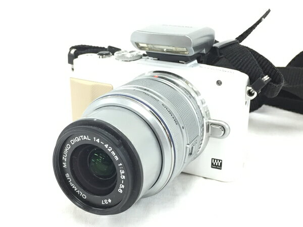 【中古】 【中古】OLYMPUS PEN Lite E-PL5 14-42mm レンズキット カメラ デジタルカメラ T3037777のサムネイル