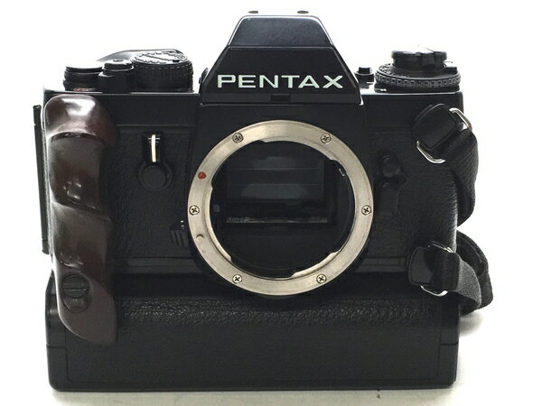 【中古】PENTAX LX 前期 ワインダー フィルム カメラ グリップ付 TV・オーディオ・カメラ カメラ・光学機器 その他 T2075685
