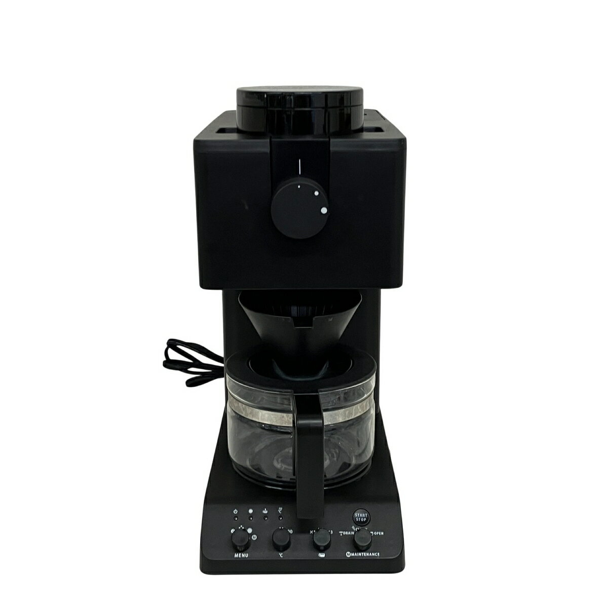 【中古】 TWINBIRD CM-D457 全自動コーヒーメーカー 2019年製 ツインバード 家電 T10537798