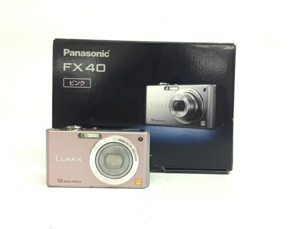 【中古】 Panasonic LUMIX DMC-FX40 デジタルカメラ コンデジ パナソニック 良好 G8197026