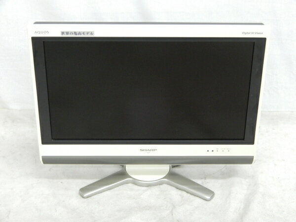 【中古】 SHARP シャープ AQUOS LC-26D50-W 液晶テレビ 26型 ホワイト 【大型】 K3059129