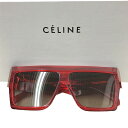 美品 【中古】 CELINE セリーヌ サングラス 赤 CL40030F 美品 sunglasses プラスチック レディース メンズ T10027017
