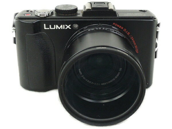 【中古】Panasonic LUMIX DMC-LX5 デジタルカメラ ブラック Y1716157