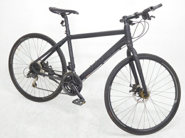 【中古】 中古 Cannondale キャノンデール system Si integration クロスバイク EN14764 自転車 480mm ブラック お得 K2141140