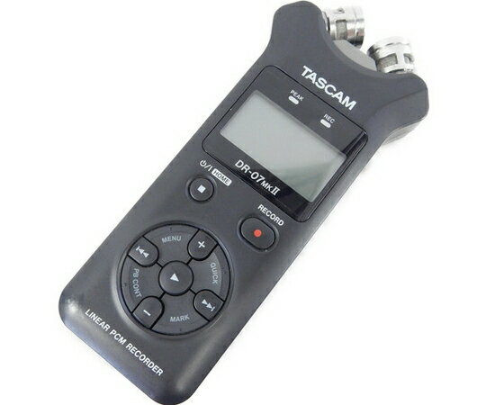 【中古】 中古 TASCAM DR-07MKII LINEAR PCM RECORDER レコーダー S2549226