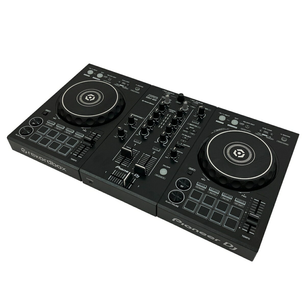 【中古】 【動作保証】Pioneer DJ パイオニア DDJ-400 rekordbox対応 2ch DJコントローラー 2021年製 音響 機材 中古 C8874929