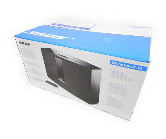 未使用 【中古】 BOSE ボーズ SoundTouch 30 Series III wireless music system SOUNDTOUCH303BLK ワイヤレススピーカー ブラック W3106329