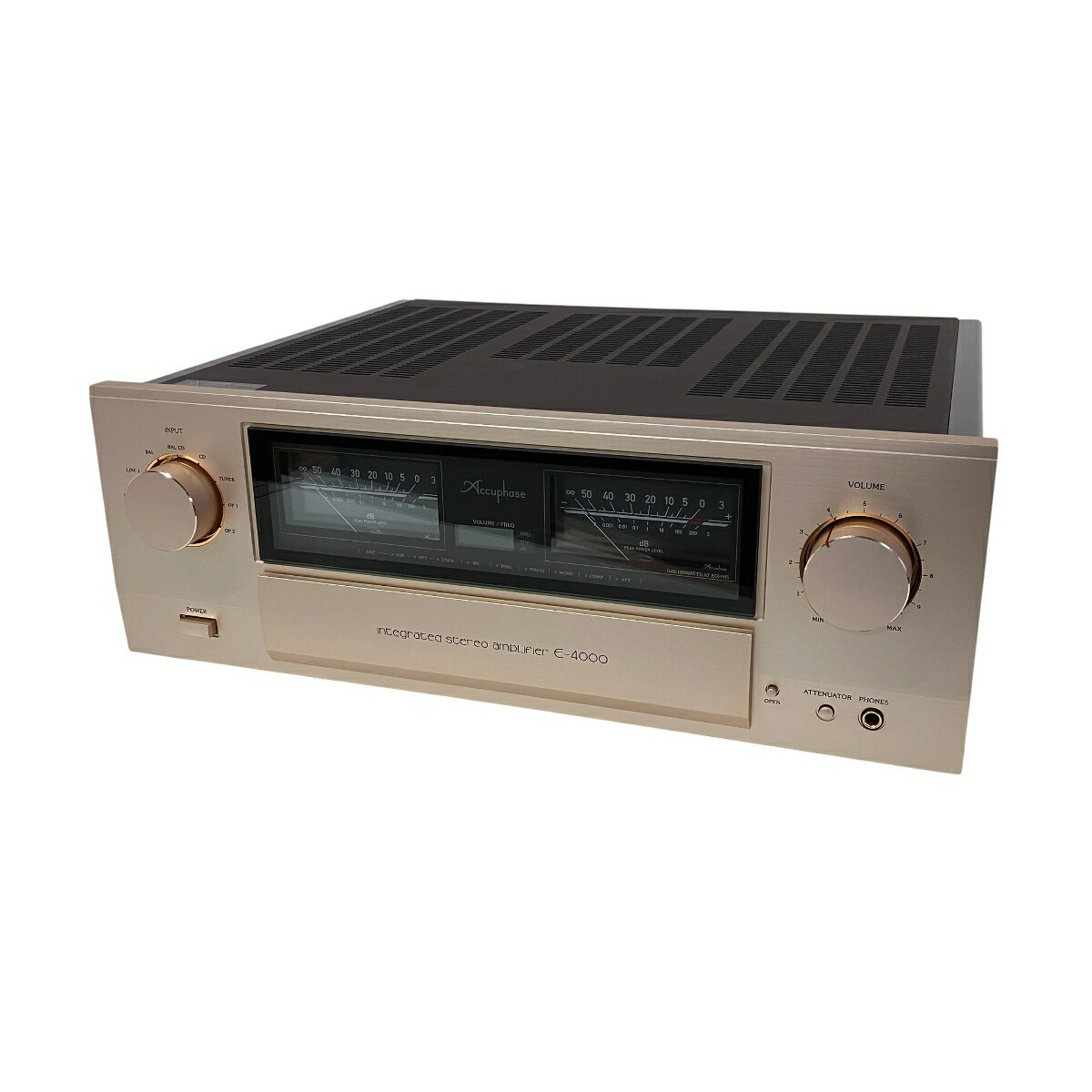 【中古】 Accuphase E-4000 プリメインアンプ アキュフェーズ 純正リモコン 説明書付 中古 良好 F10610..