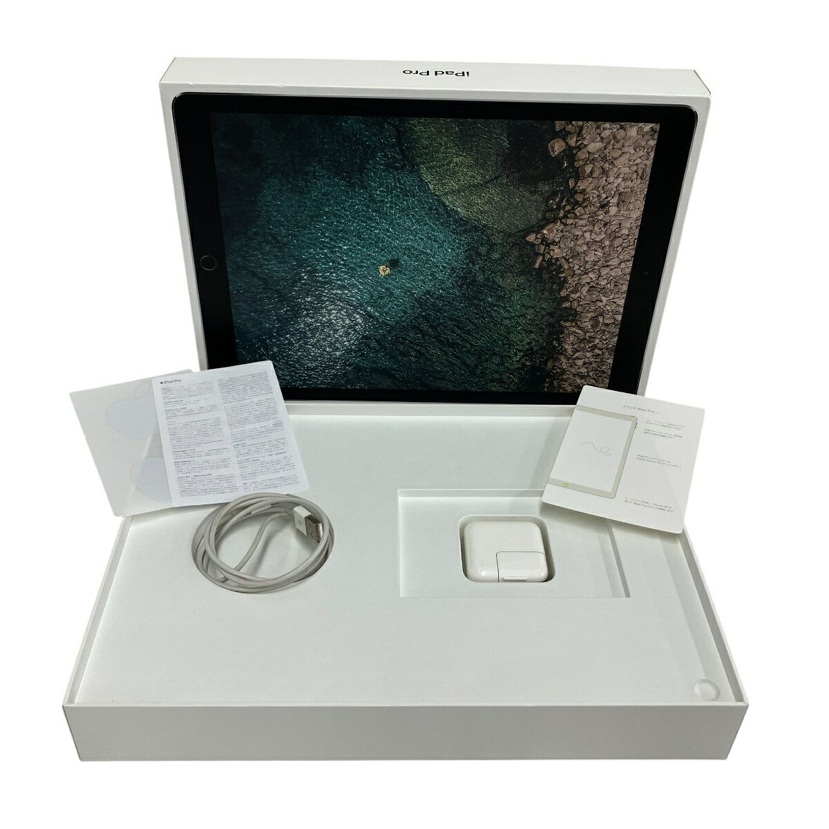 【中古】 Apple iPad Pro 第2世代 MQDA2J/A 12.9インチ タブレット 64GB Wi-Fi スペースグレー 訳有 T9950303