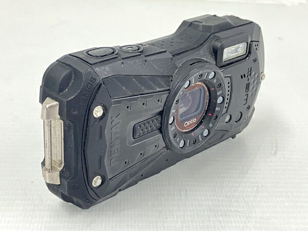 【中古】 PENTAX Optio WG-2 防水デジタルカメラ オールブラック 約1600万画素 T8693788