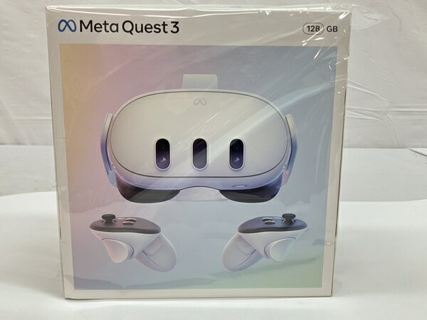 未使用 【中古】 IZU Meta Quest 3 128GB VRゴーグル メタクエスト ワイヤレス ヘッドセット 未使用 C8636221