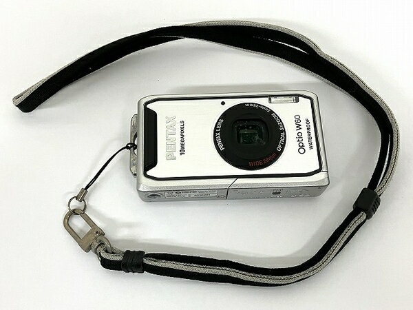 【中古】 PENTAX Optio W60 コンパクトデジタルカメラ 防水 ペンタックス T8327758