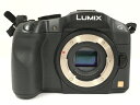 【中古】 Panasonic LUMIX DMC-G6H デジタル 一眼 カメラ ボディ ブラック T5913211