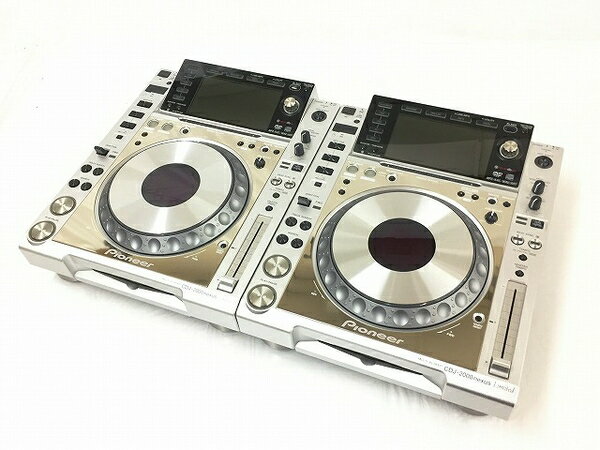 【中古】 良好 Pioneer パイオニア CDJ-2000NXS Limited Edition DJ 2機セット ターンテーブル T4351706