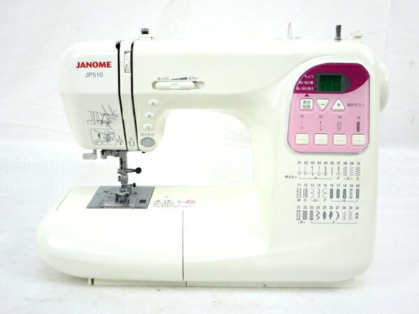 【中古】 JANOME ジャノメ JP510 コンピュータ ミシン M3192338