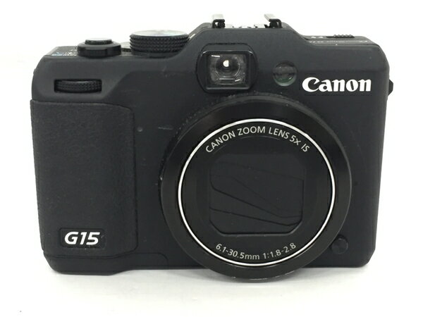 【中古】 Canon キヤノン PowerShot G15 ズームレンズ デジタル カメラ コンデジ T4294338