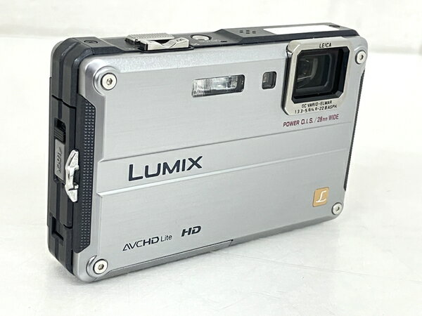 【中古】 Panasonic DMC-FT2 LUMIX デジカメ シルバー T8367175