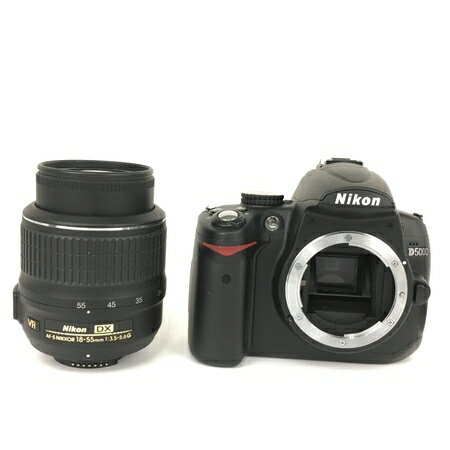 【中古】 Nikon D5000 デジタル一眼レフカメラ AF-S DX 18-55mm 3.5-5.6 G VR レンズキット Y4903098
