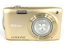 【中古】【動作保証】 Nikon COOLPIX S3300 コンパクト デジタルカメラ コンデジ ニコン Y8753140