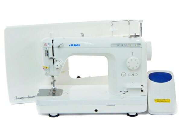 【中古】 ジューキ JUKI 電動 ミシン シュプール SPUR TL-30DX 職業用 本縫い フットコントローラー 付属 Y3454799のサムネイル