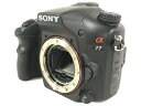 【中古】 SONY α77 SLT-A77V デジタル一眼レフカメラ ボディ ソニー N8427463